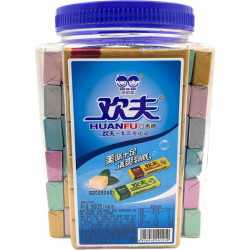 Жевательная резинка Huanfu микс вкусов 15гр*10бл*60шт