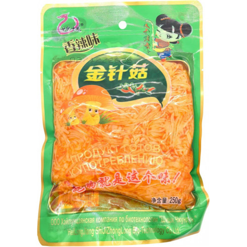 Грибы еноки маринованные Bao shi 250гр*30шт в 1кор