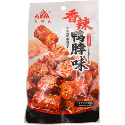 Снек соевый Su Zhi со вкусом утиной шеи в соевом соусе с кунжутом