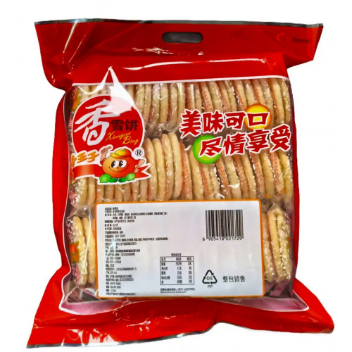 Печенье рисовое Xiao wang zi  400гр*8шт в 1кор-1