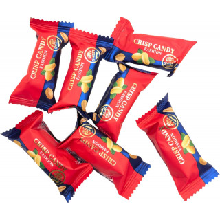 Конфеты хрустящие Crisp Candy Fashion с арахисом 2,5кг*6уп в 1кор