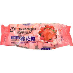 Маршмеллоу SnowMagic со вкусом клубники 138гр*48шт в 1кор