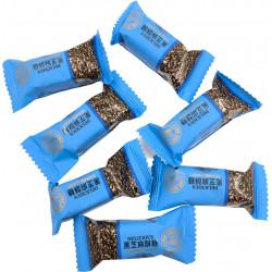 Конфеты хрустящие Delicious черный кунжут 2,5кг*6бл в 1кор