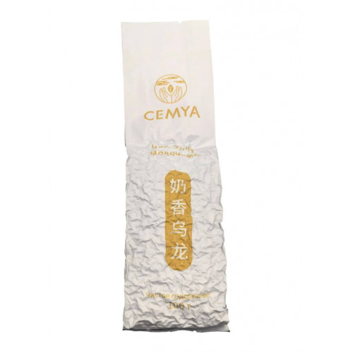 Чай зеленый крупнолистовой Cemya с молочным вкусом 100гр