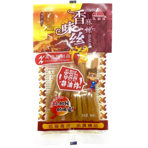 Снек соевый Su Zhi куриная соломка 20гр*14бл*30шт
