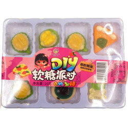 Мармелад жевательный Thai chew сandy фруктовый микс 16гр*12бл*20шт