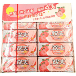 Жевательная резинка Huanfu со вкусом персика 21,5гр*14бл*20шт