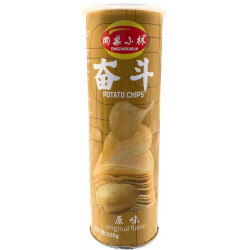 Чипсы картофельные Tongzhuoxiaolin оригинальный вкус без добавок 100гр*24шт в 1кор