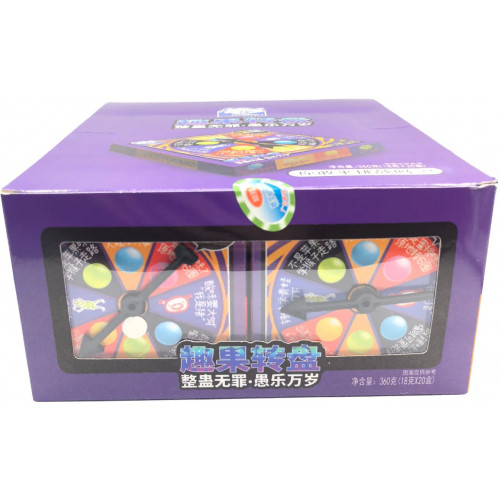 Драже с рулеткой Bean Boozled фруктовый микс 18гр*12бл*20шт-1